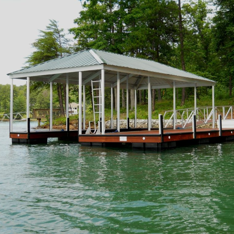 Aluminum Dock Example Gallery