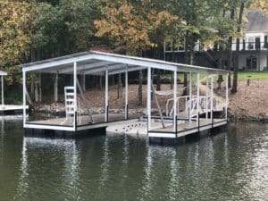 custom boat dock