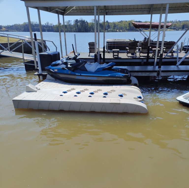 Jet ski port installation